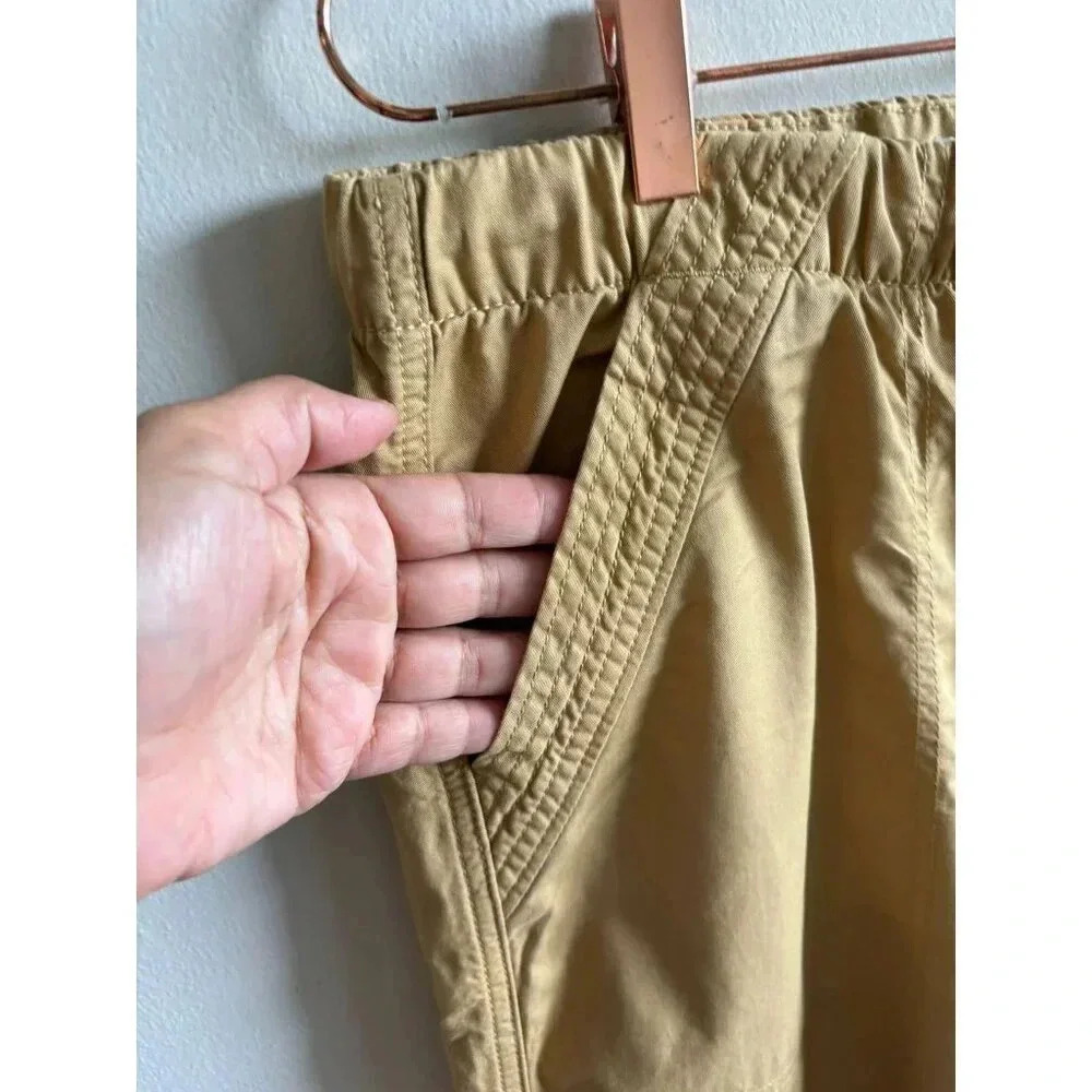 Avec Les Filles Womens Anthropologie Drawstring Cargo Baggy Pants Khaki Tan Sz L - Picture 6 of 15